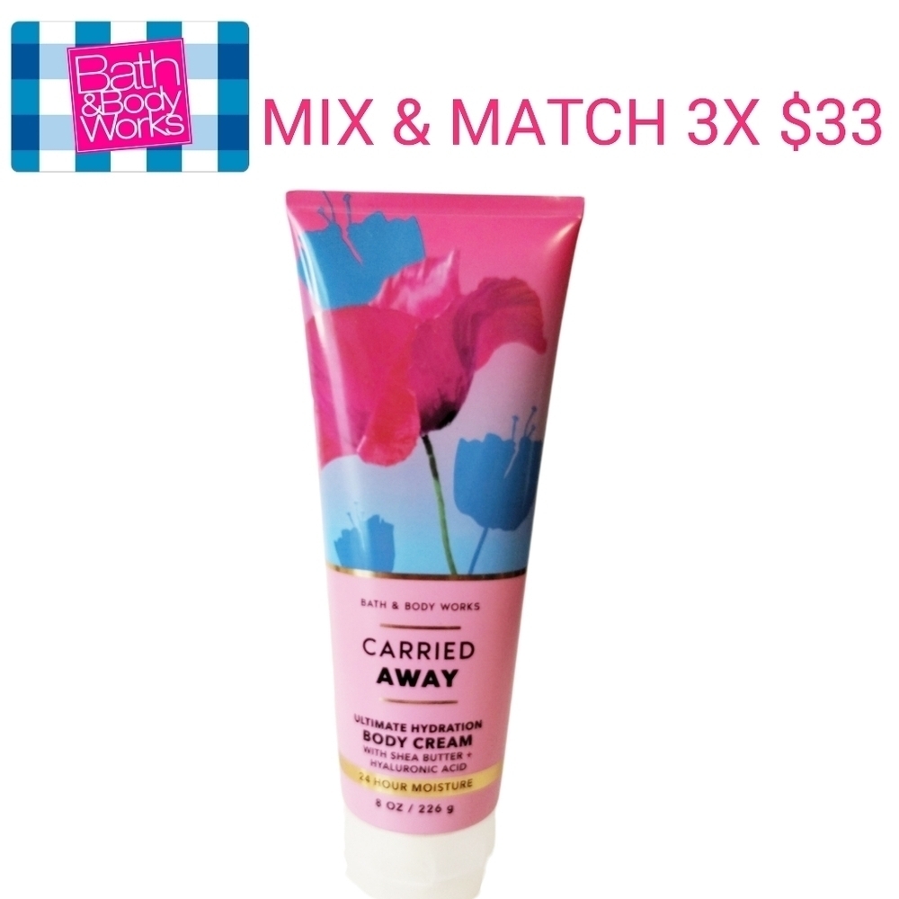 Bath‎ and Body Works CARRIED AWAY Ultimate Hydrating Body Cream SALE 3 FOR $33